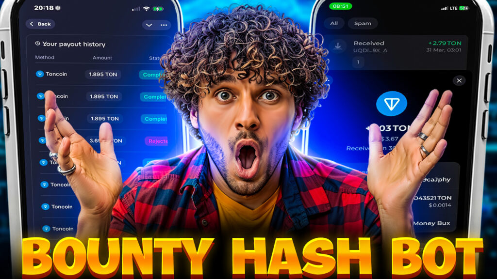 Bounty hash bot withdrawal proof
