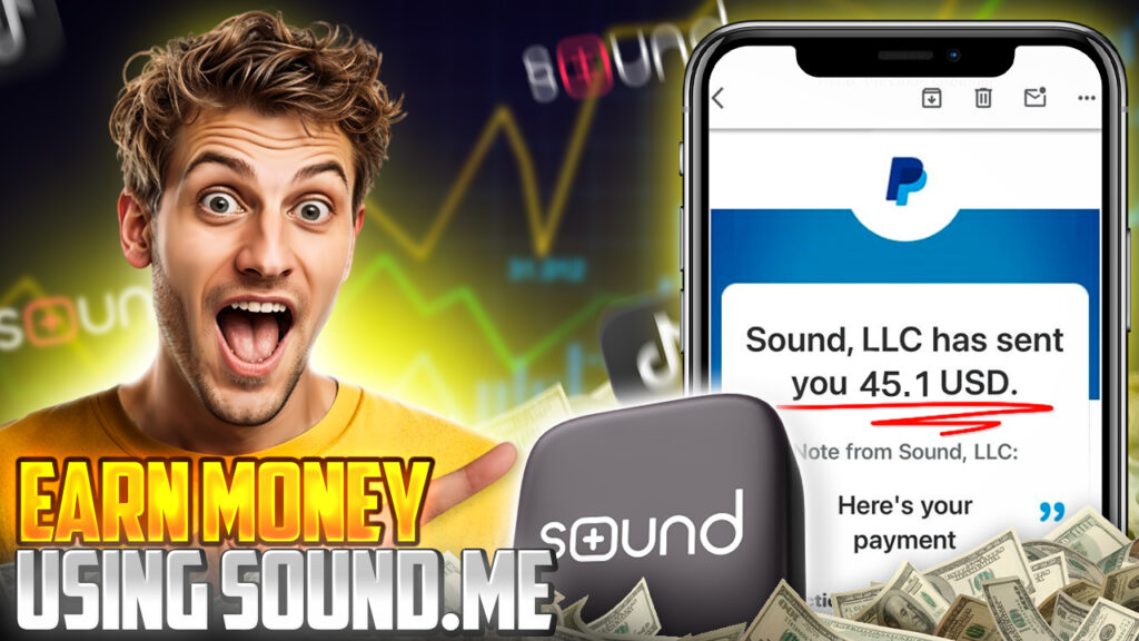 How To Earn Money Using Sound.me (Make Money On TikTok In 2025)