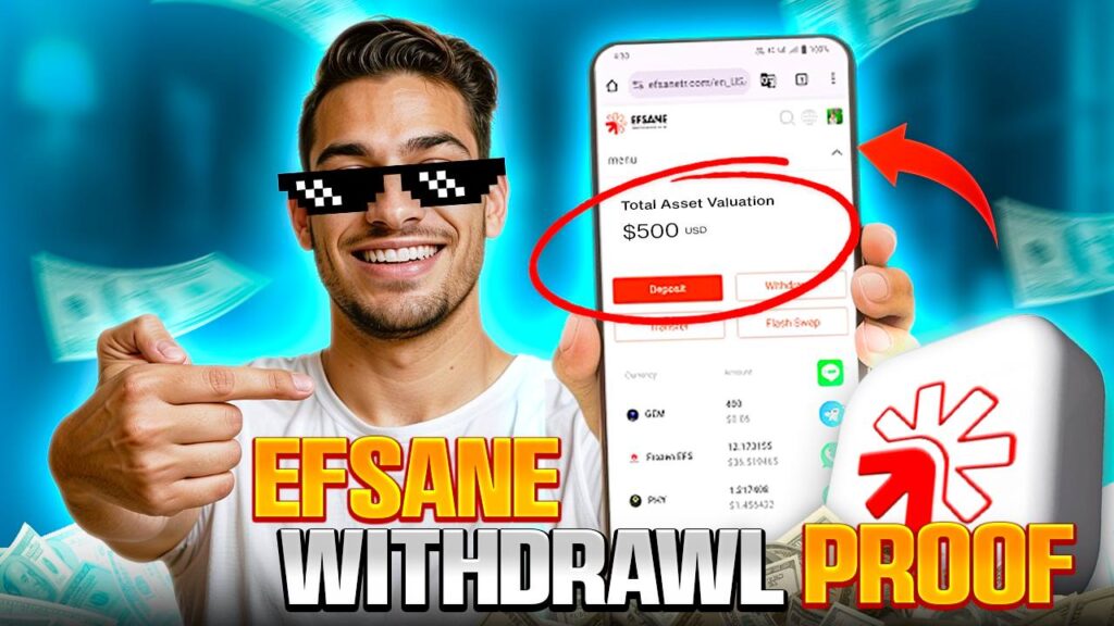 EFSANE Airdrop Withdrawal Proof